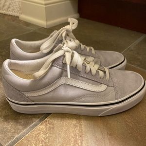 Blue/gray vans(POSSIBLY NEGOTIABLE )